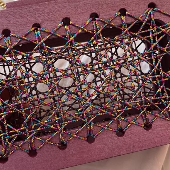 Michelle Daccarett handmade convertible clutch purse - Picture 4 of 4